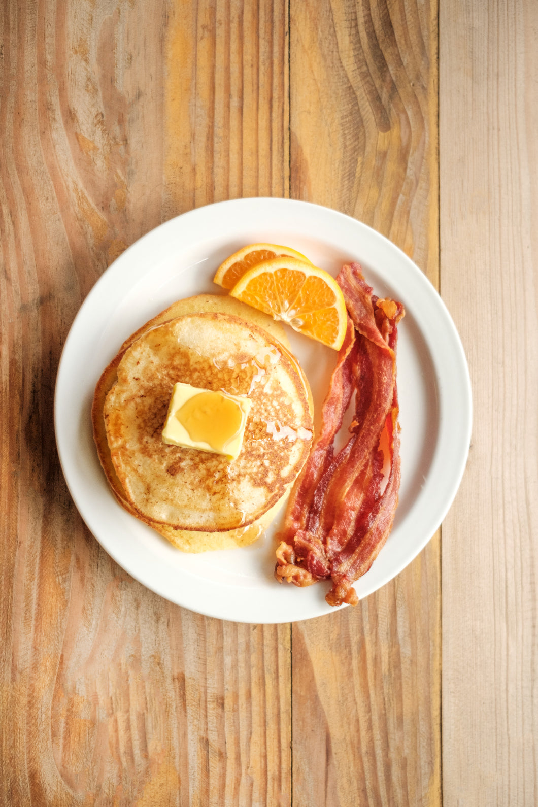 Buttermilk Pancake with Bacon